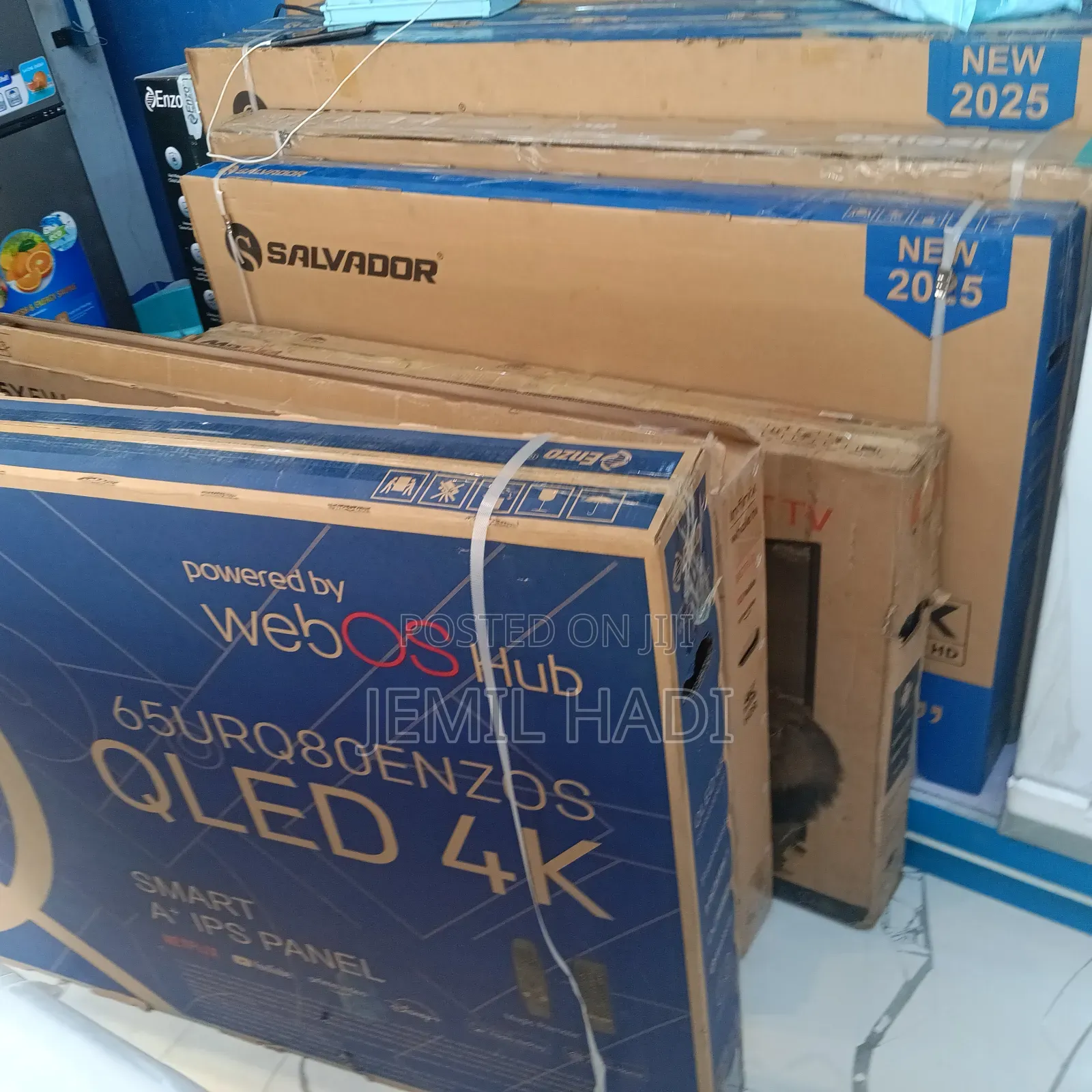 Enzo Smart Qled Tv 65 Inch Andraid Framless