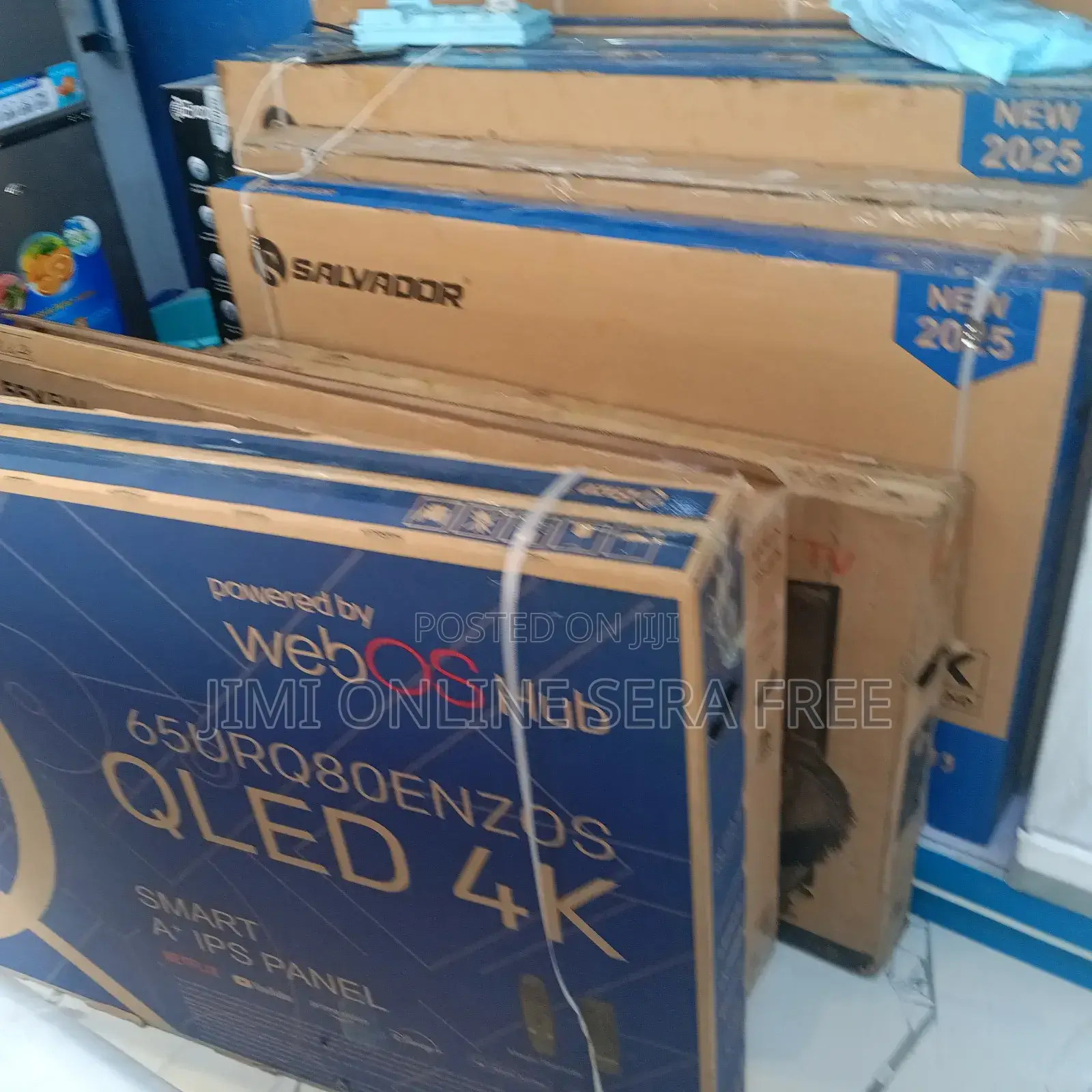 Enzo Smart Qled Tv 65 Inch Andraid Framless