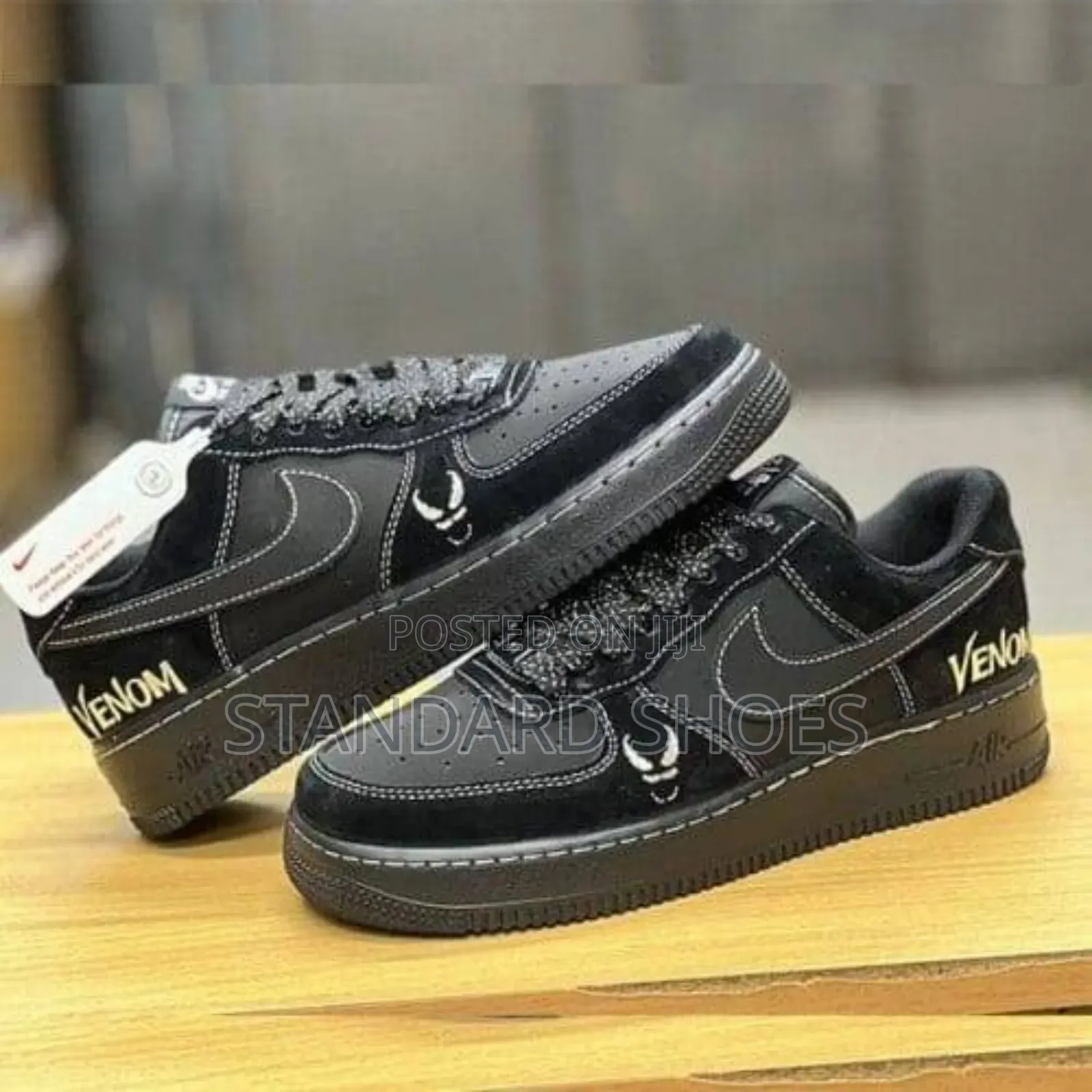 # Nike Air Force 1 Sneaker Featuring Custom "Venom"