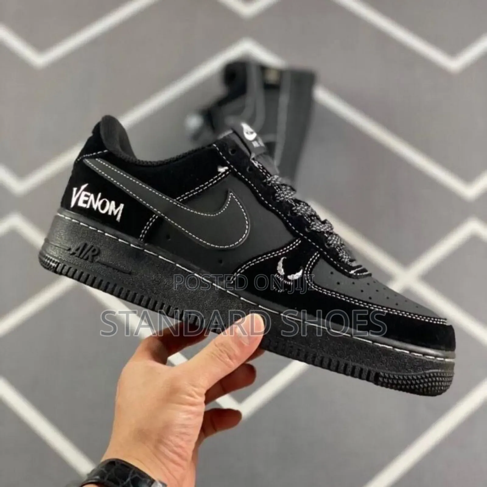 # Nike Air Force 1 Sneaker Featuring Custom "Venom"