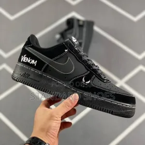 # Nike Air Force 1 Sneaker Featuring Custom "Venom"