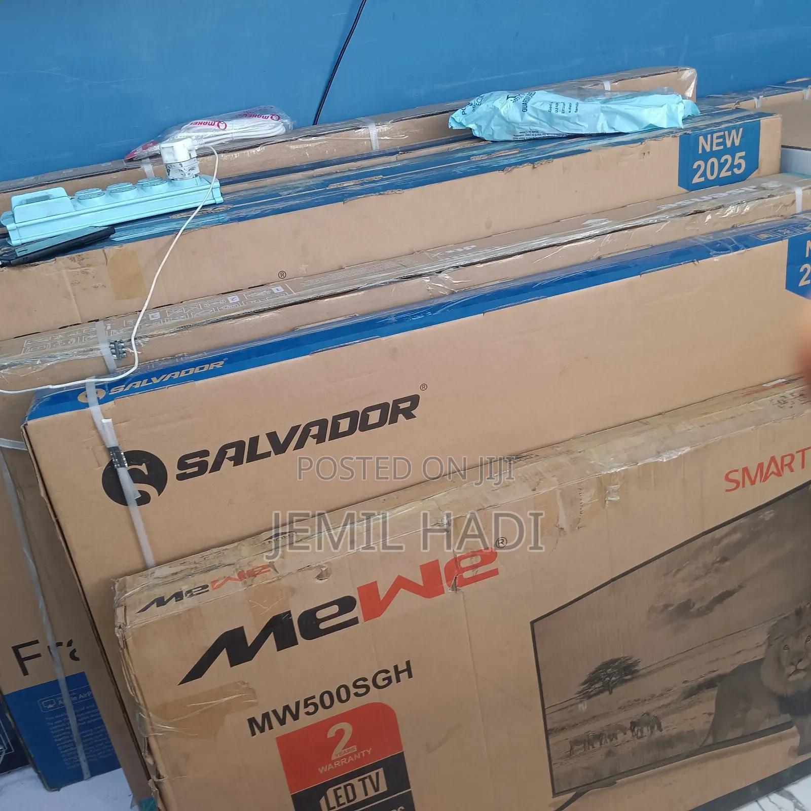 Mewe Smart Tv 50 Inch Andraid Doubel Gelass