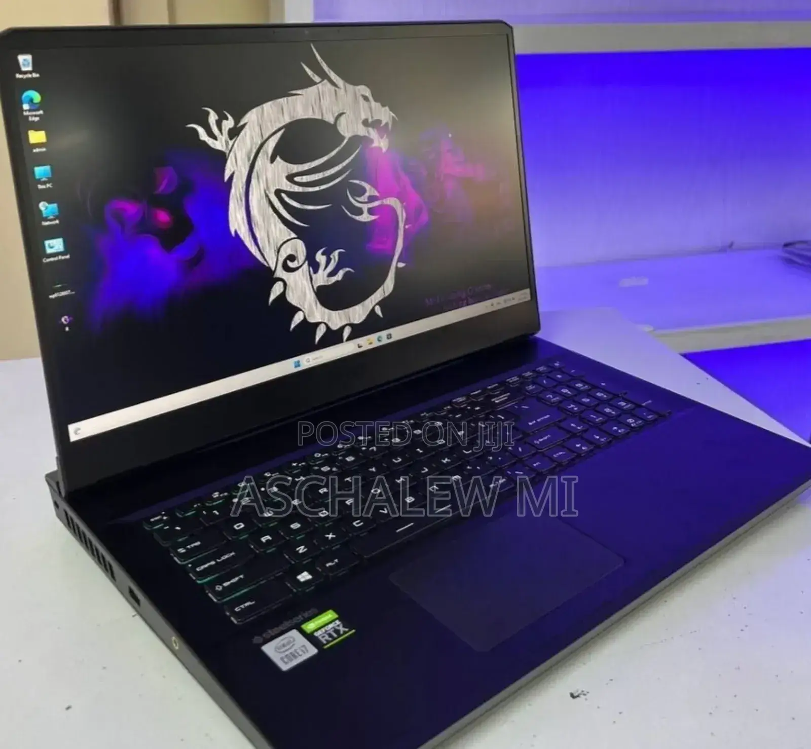 New Laptop MSI GE66 Raider 32GB Intel Core I7 SSD 1T