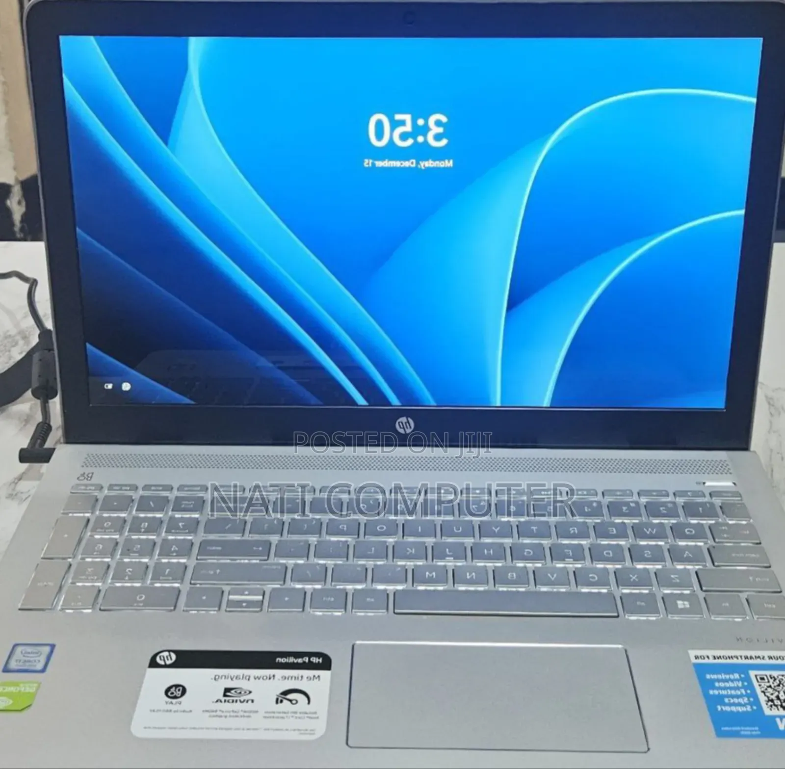 New Laptop HP Pavilion 15 16GB Intel Core I7 SSD 512GB