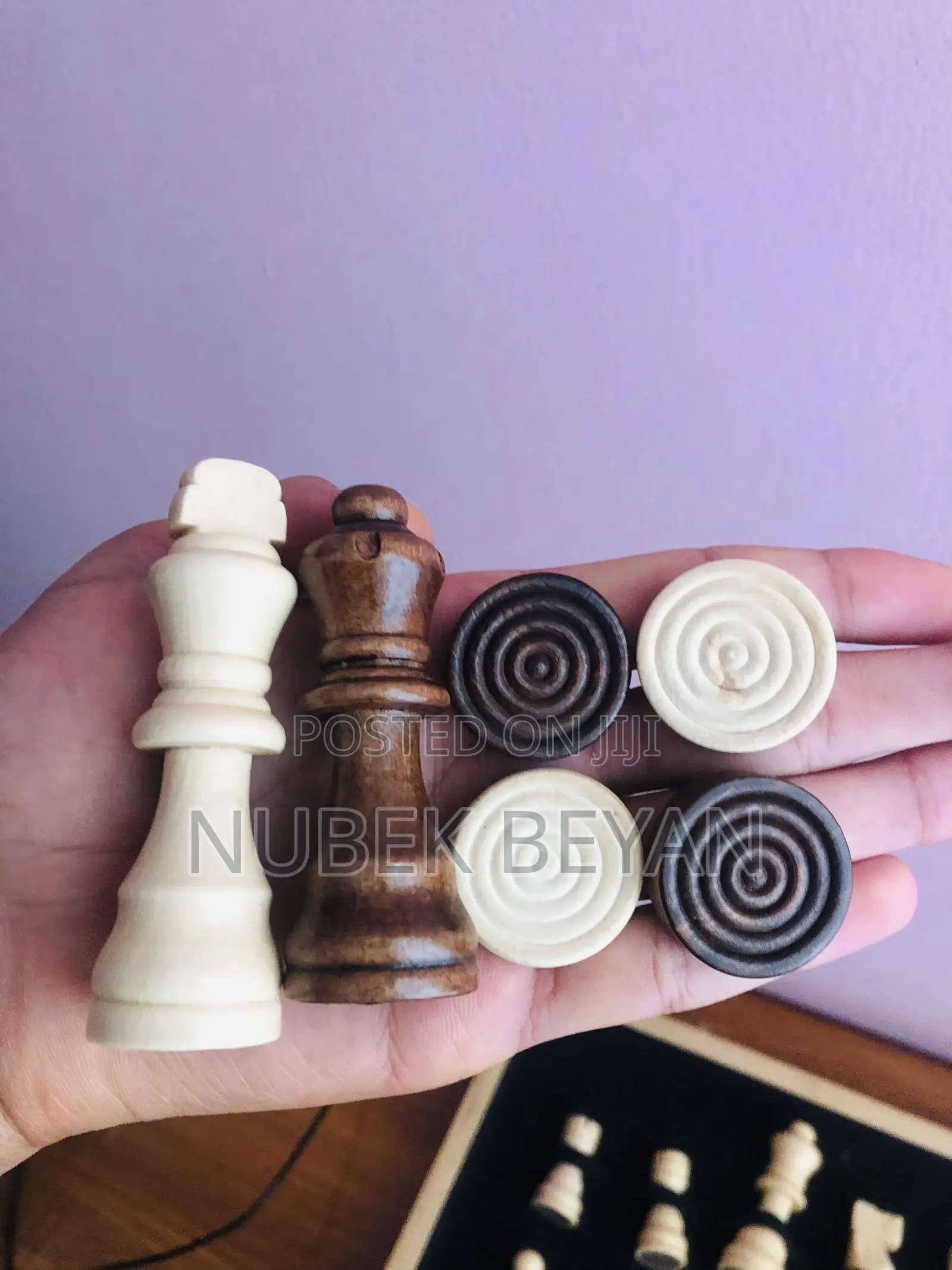 Wooden Chess/Checkers