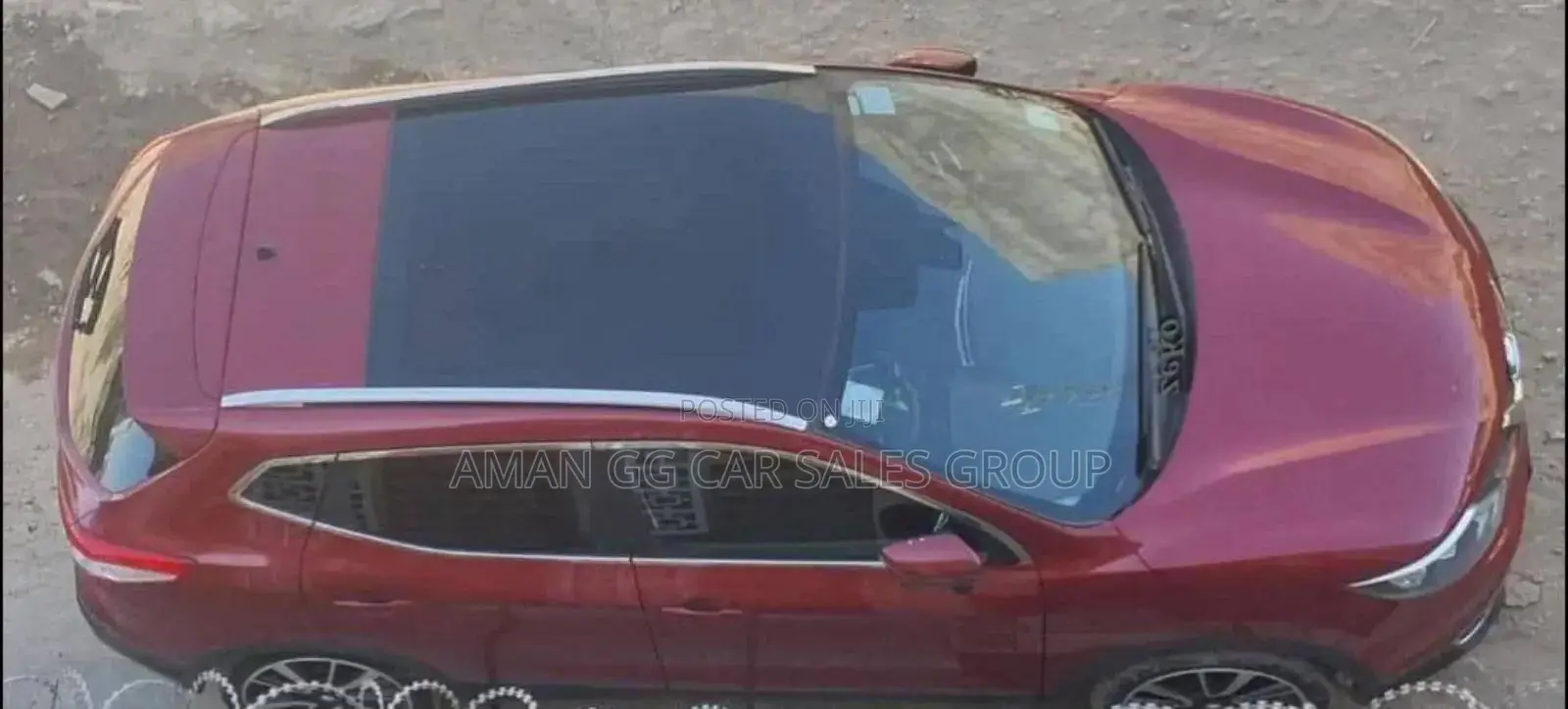 Nissan Qashqai 2017 Red