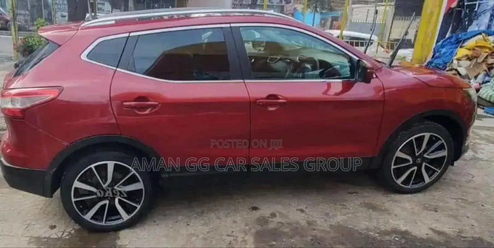 Nissan Qashqai 2017 Red