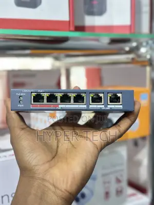 Photo - Hikvision 4 Port Poe Switch