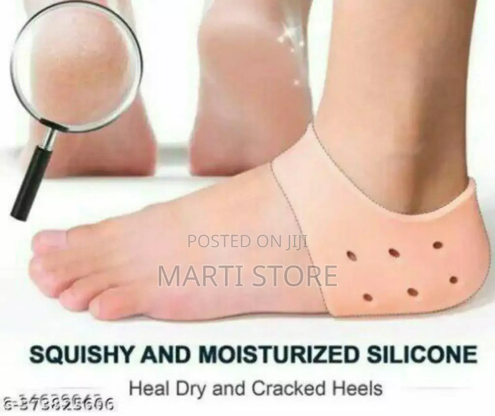Anti-Crack Heel Silicone Socks