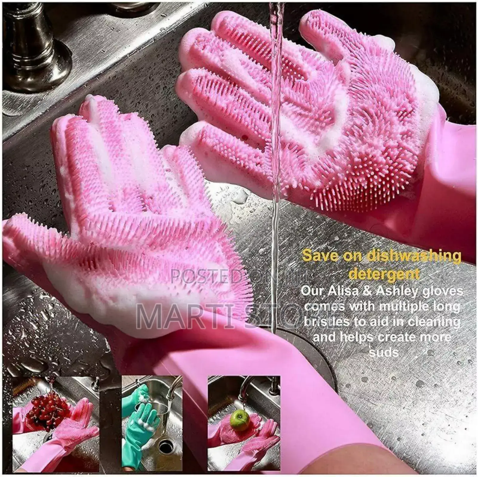 Magic Silicone Dish Washing Glove