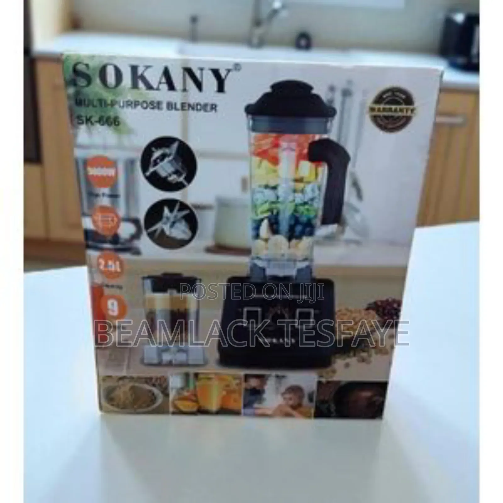 2in1 Sokany Multifunctional Food Processor