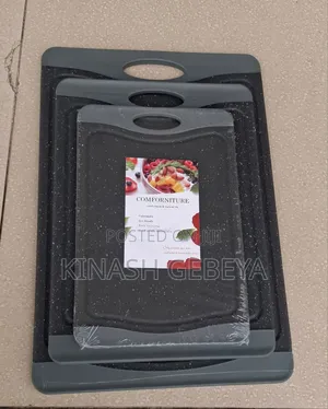 3pcs High Quality Kitchen Cutting Board(መክተፊያ)
