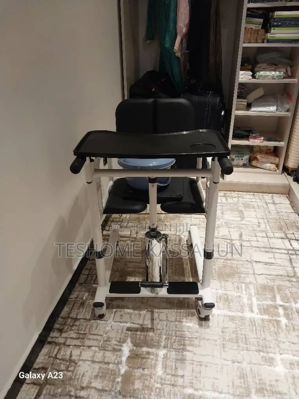 Mobile Commode Chair