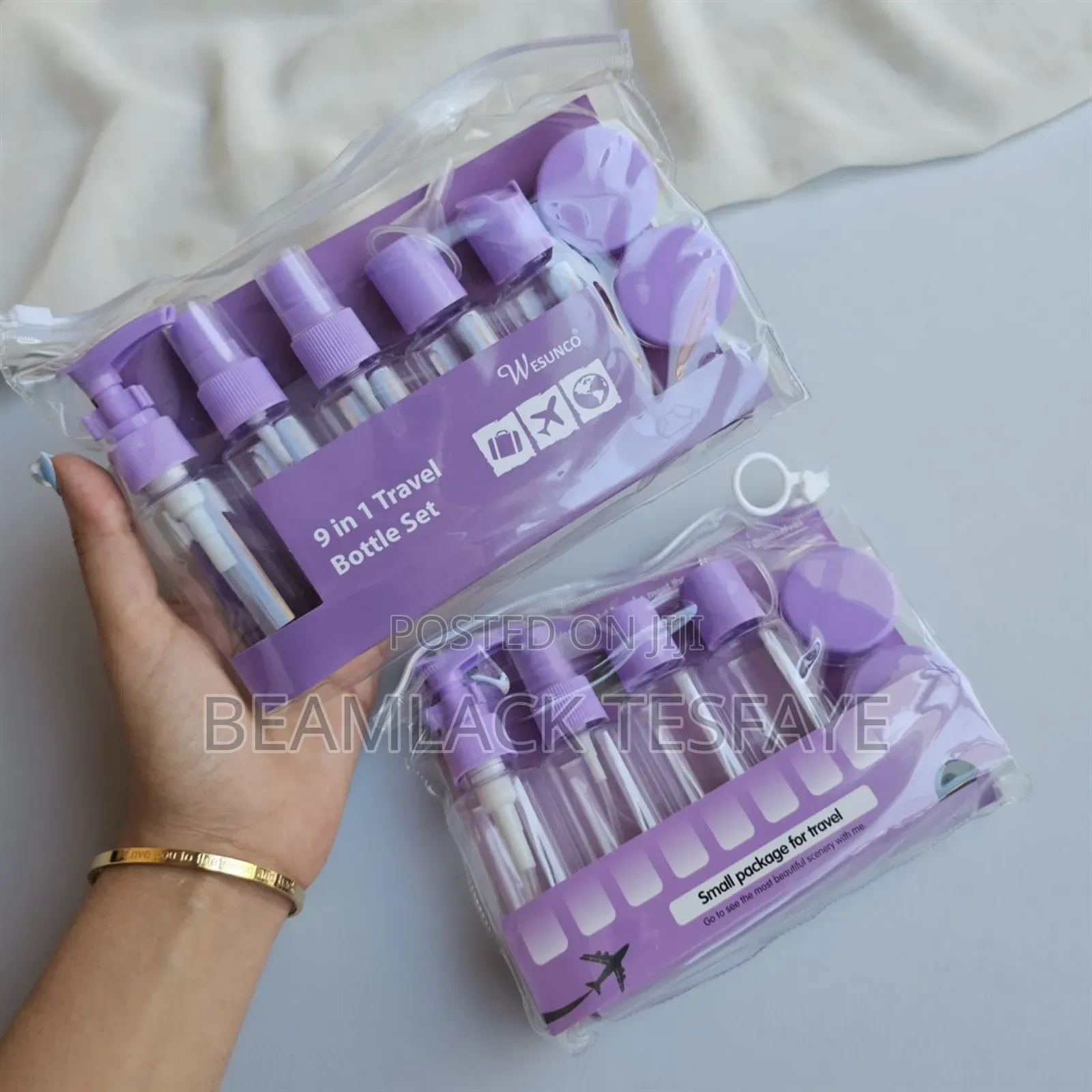 Refillable Travel Bottle Set