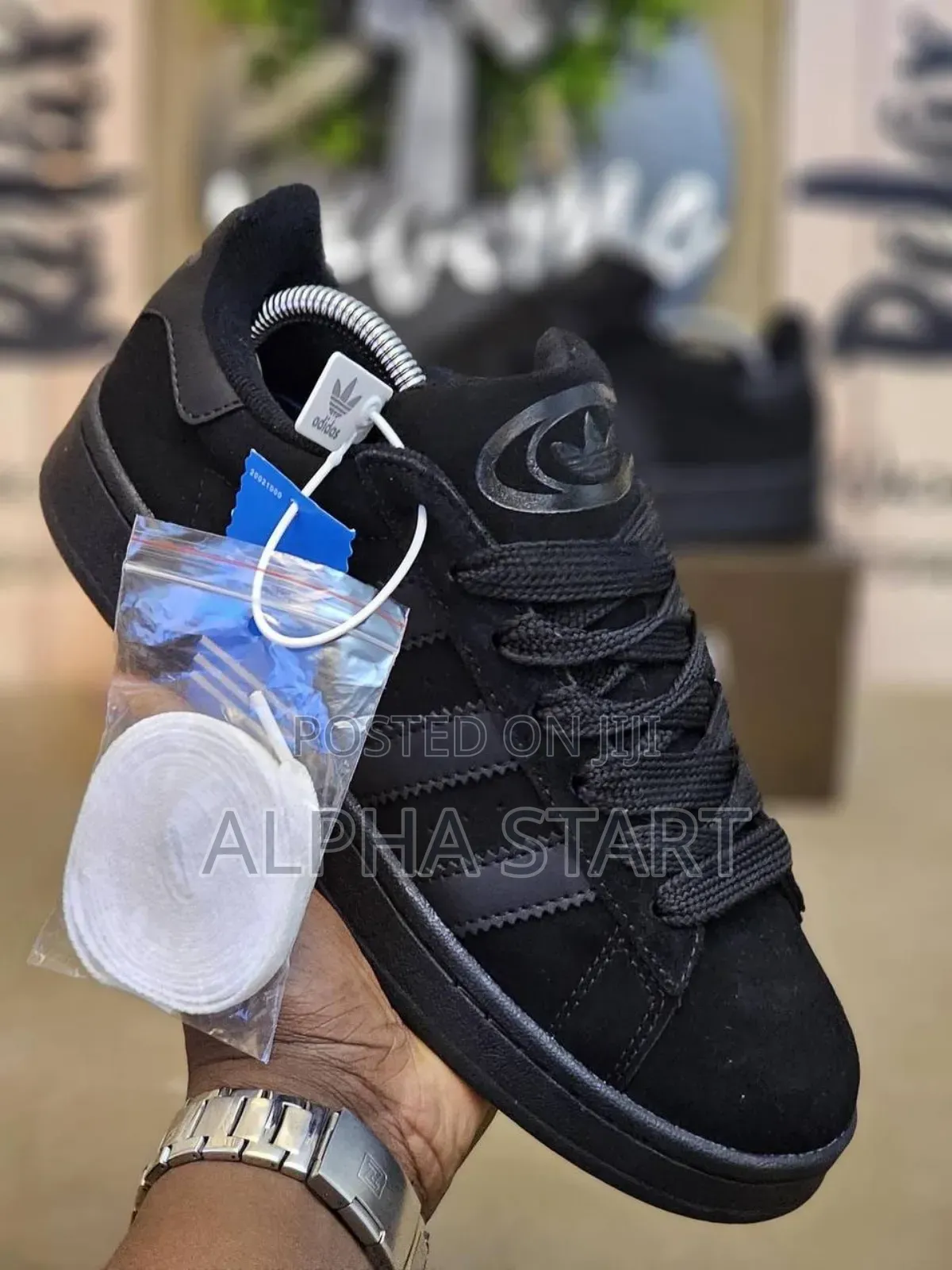 Adidas Campus 00 Black High Master Quality Shoes