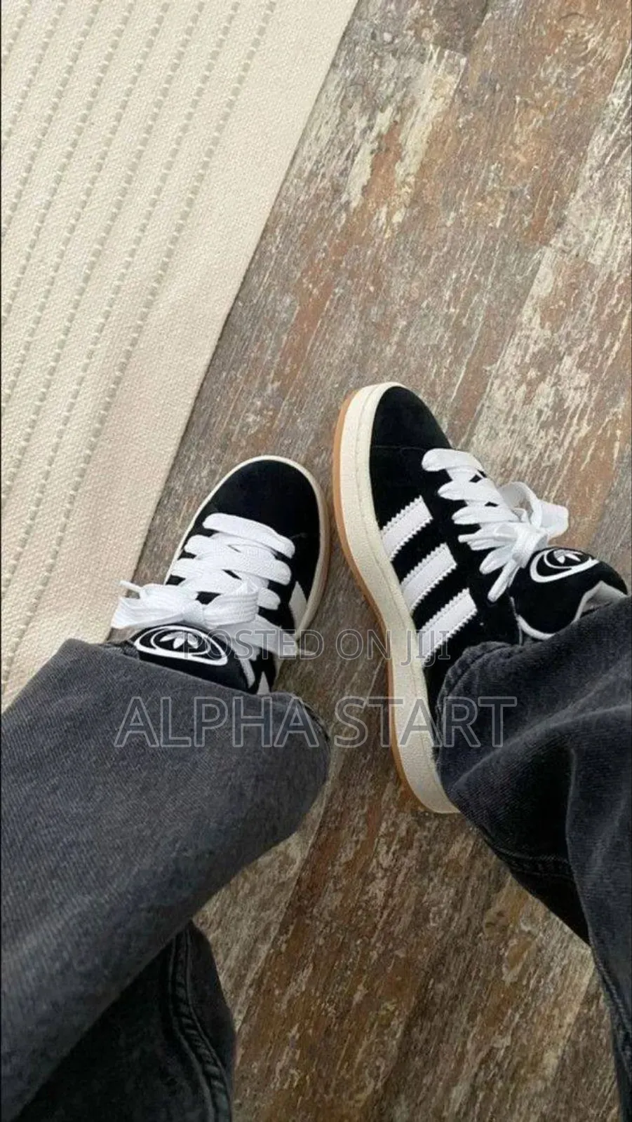 Adidas Campus 00 Black High Master Quality Og Sho for You