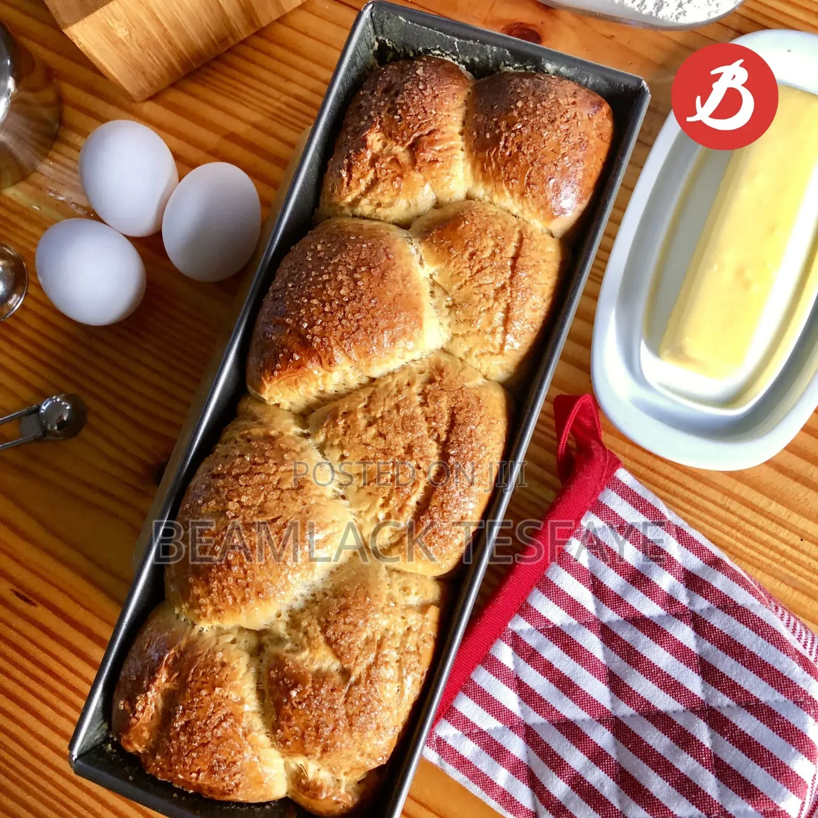 1pc Stainless Steel Loaf Pan