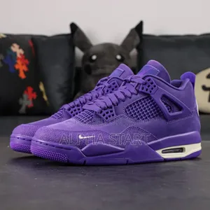 Photo - Nigel Sylvester X Air Jordan Iv 4 ‘Brick by Brick’ "Uni Blue" Men’S