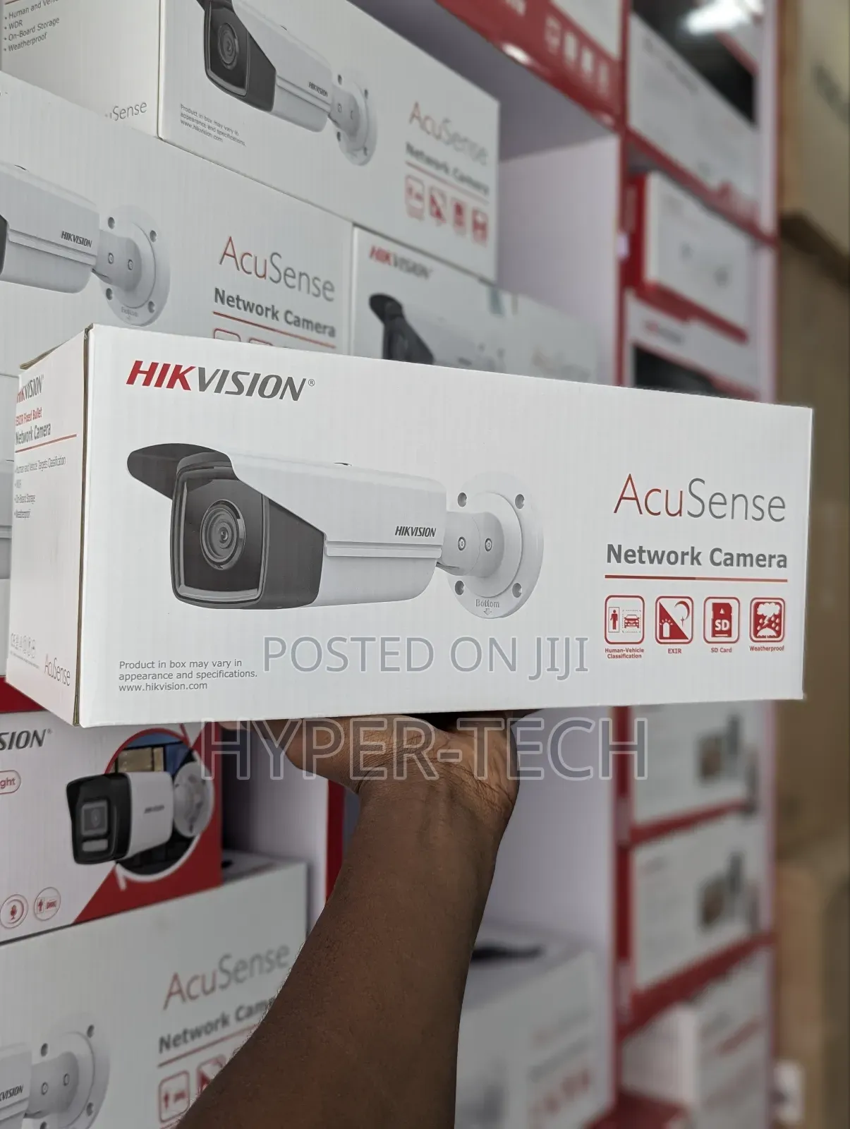 Hikvision 8 Mp Acusense Fixed Bullet Ip Camera