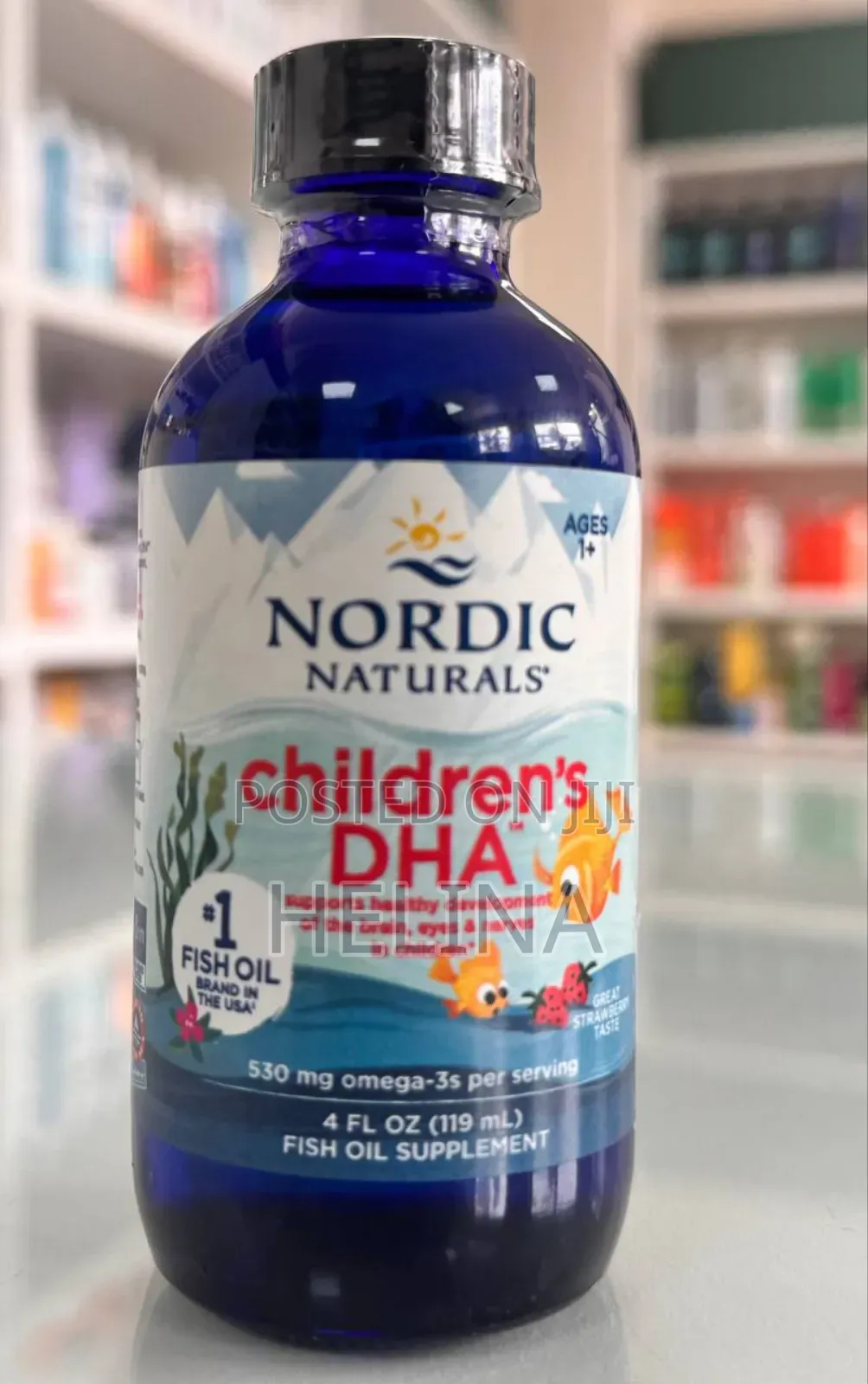 Nordic Natural's Omega-3 for Ages 1+ Children's Dha 119ml