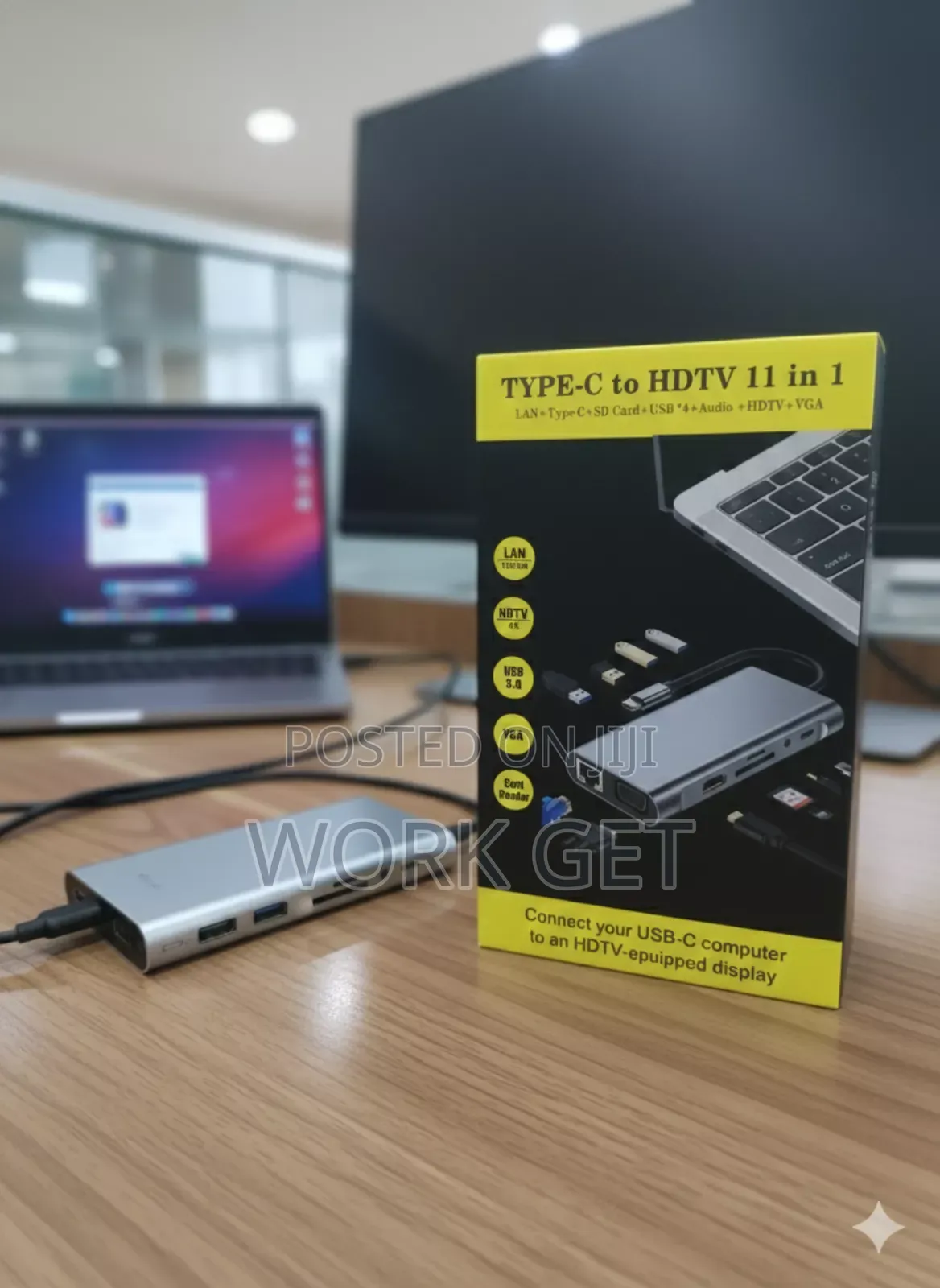 Type-C to HDTV 11-in-1 Adapter