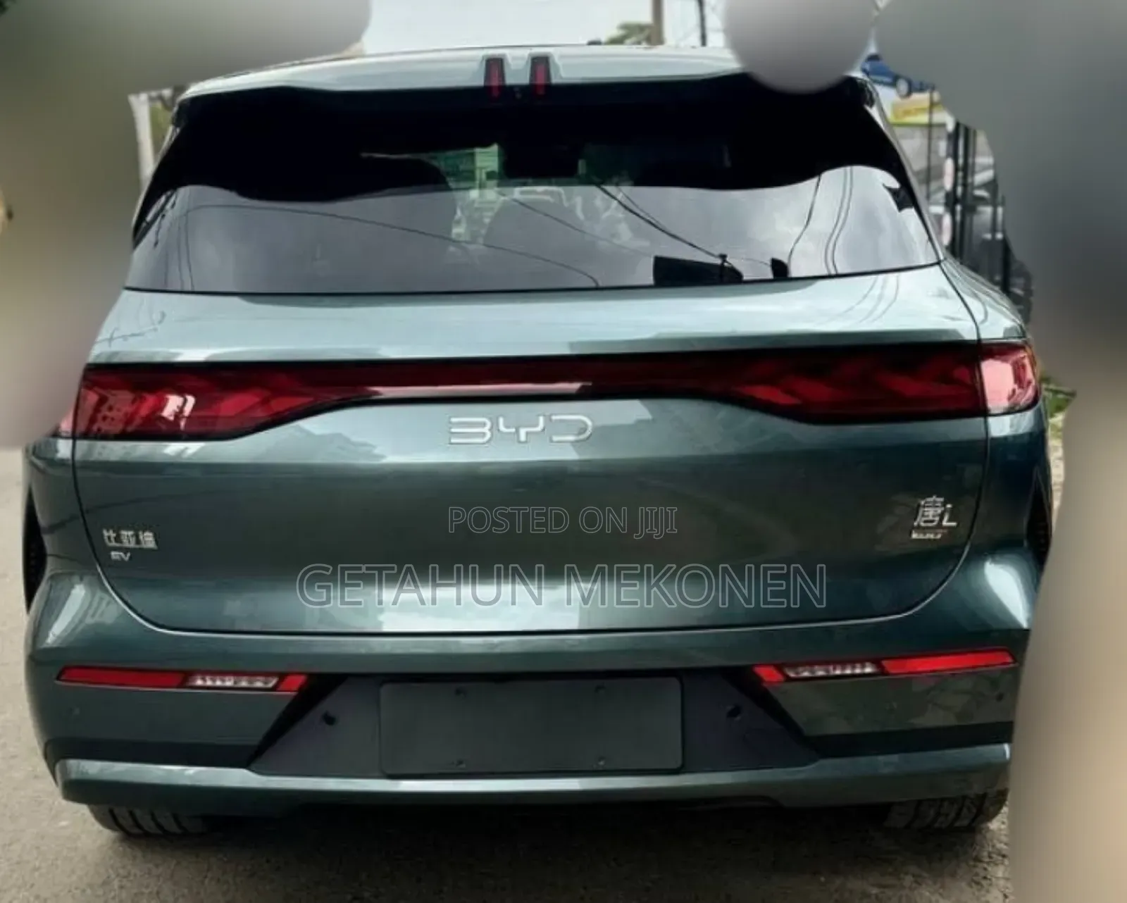 New BYD Tang EV 2025 Blue