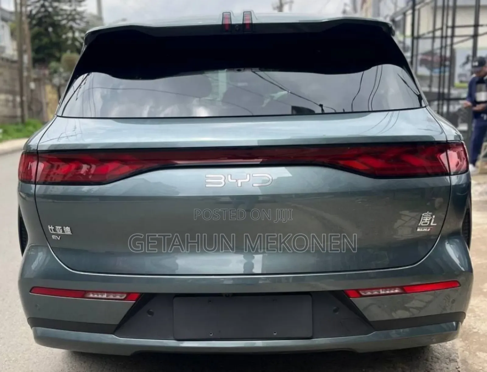 New BYD Tang EV 2025 Blue