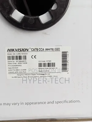 Hikvision Cat-6 Cable