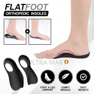 Unisex Flat Foot Orthotics Tpr Insole