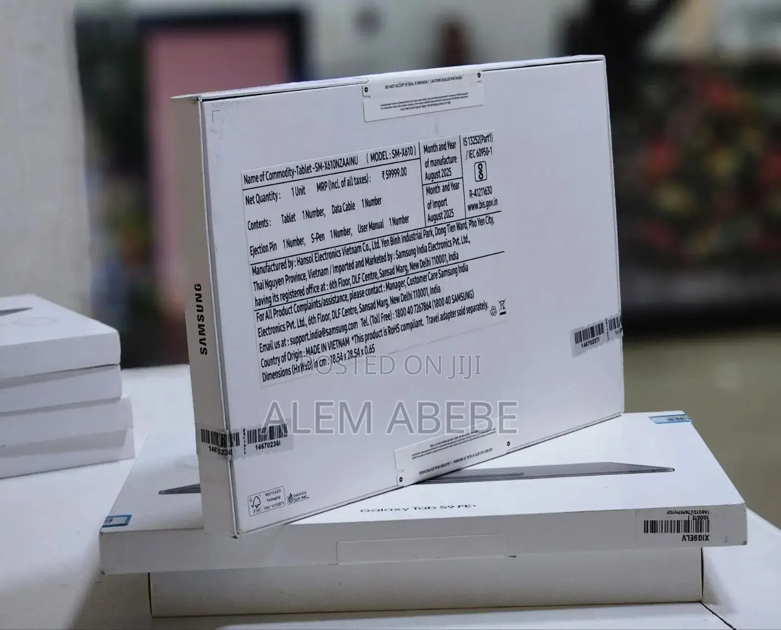 New Samsung Galaxy Tab S9 FE+ 128 GB