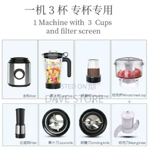 Sonifer 4 in 1 Juicer and Blender