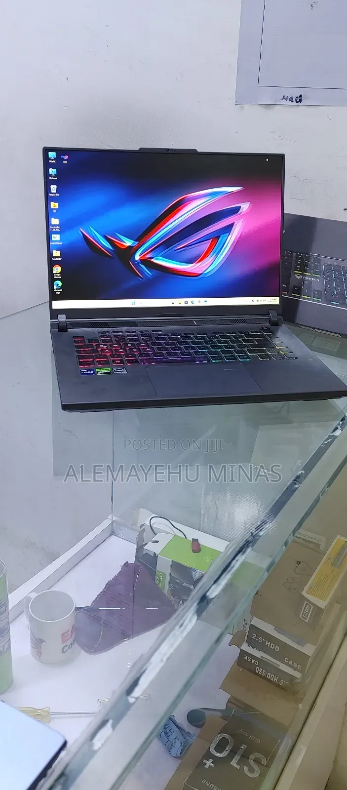 New Laptop Asus ROG Strix G16 G614 16GB Intel Core I9 SSD 1T