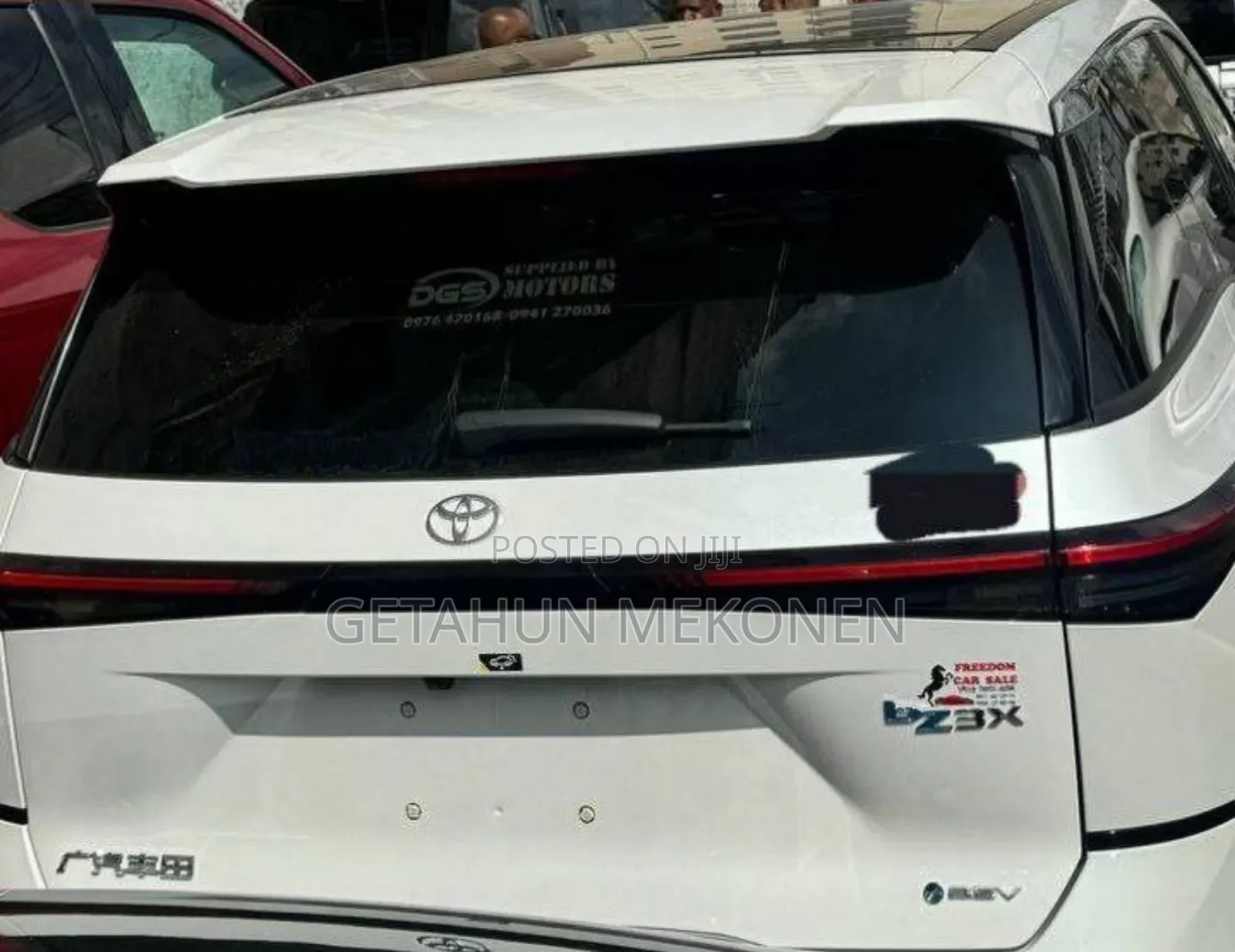 New Toyota bZ4X 2025 White