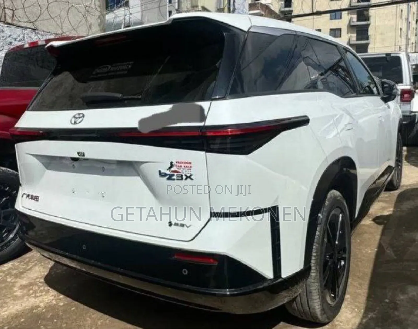 New Toyota bZ4X 2025 White