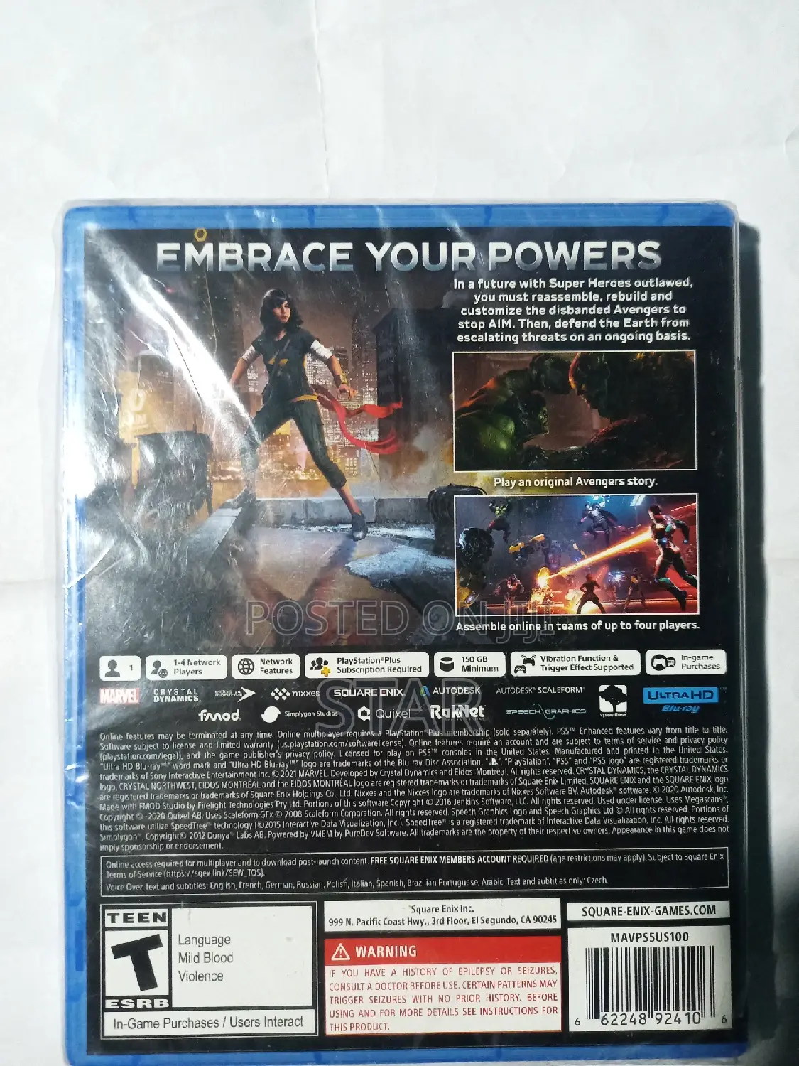 Ps5 Avengers Game