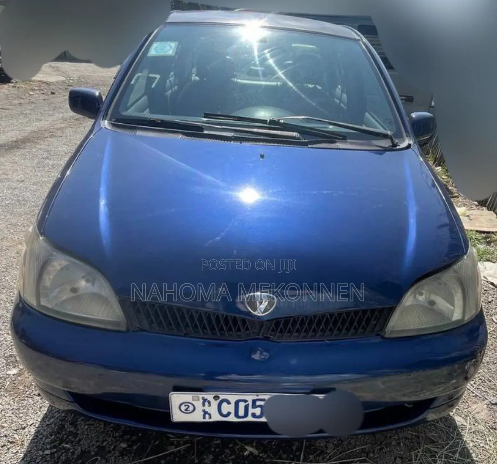 Toyota Platz 2001 Blue
