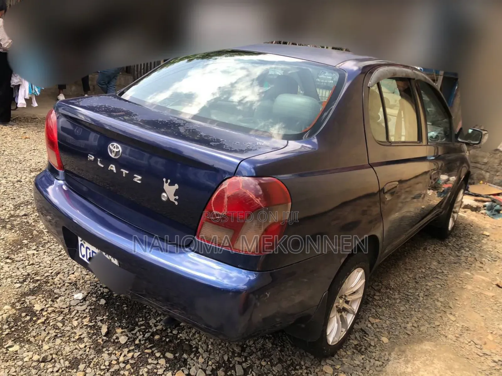 Toyota Platz 2001 Blue