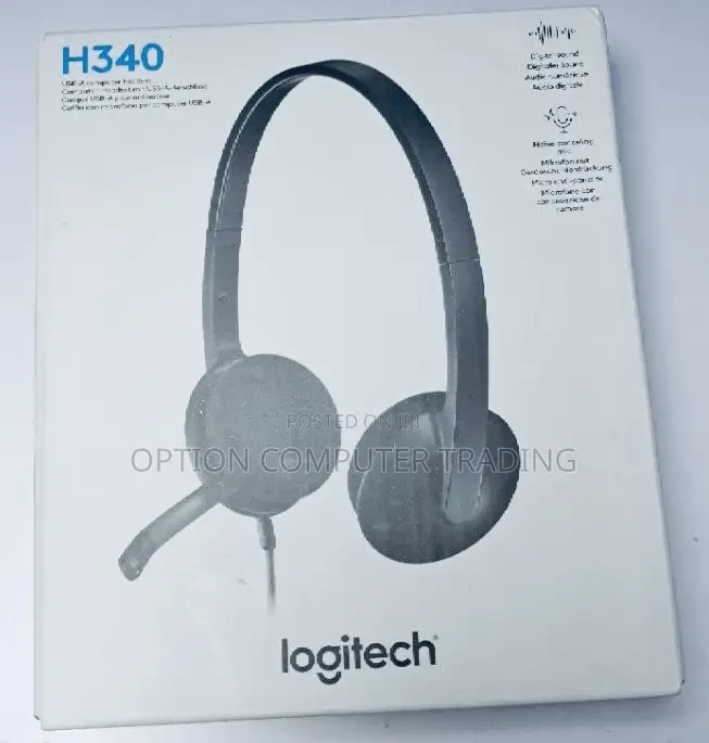 Logitech H340 Usb Headset – Clear Digital Audio for Work Play