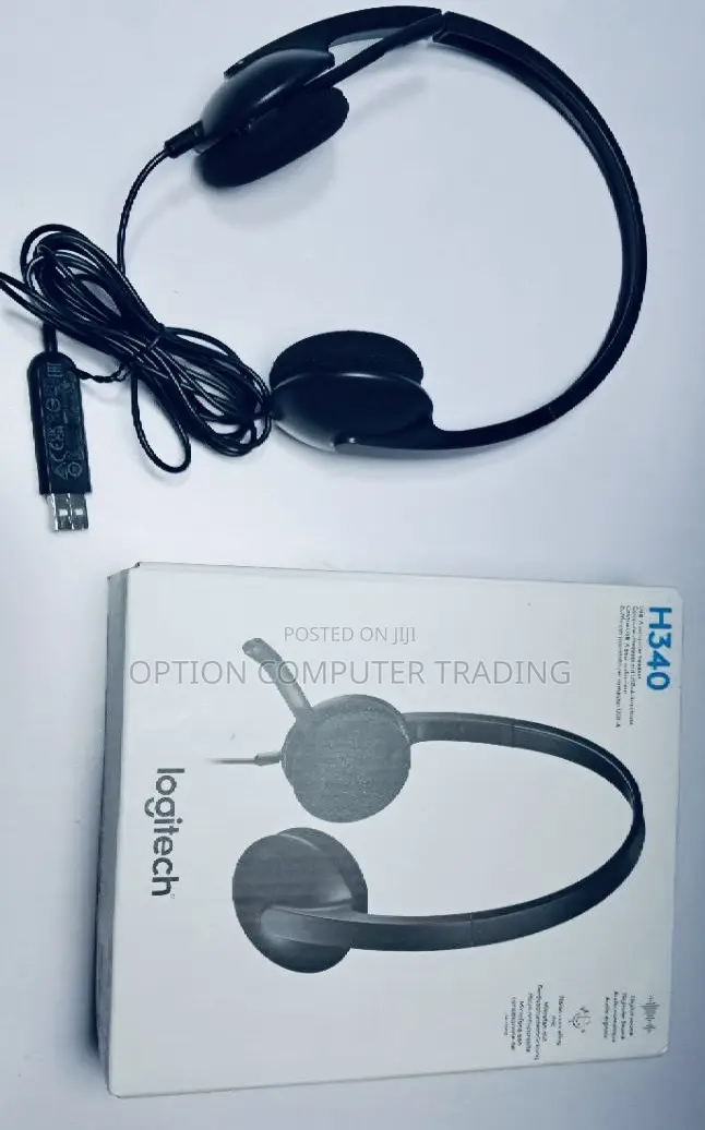 Logitech H340 Usb Headset – Clear Digital Audio for Work Play