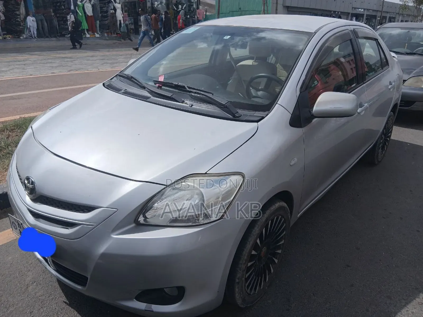 Toyota Belta 2008 Silver