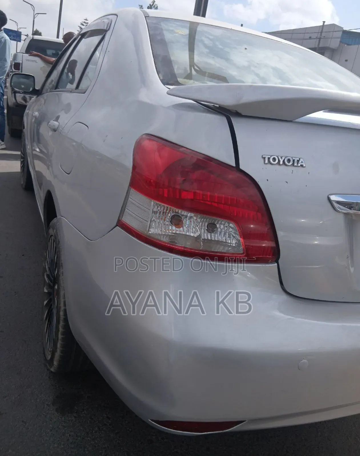 Toyota Belta 2008 Silver