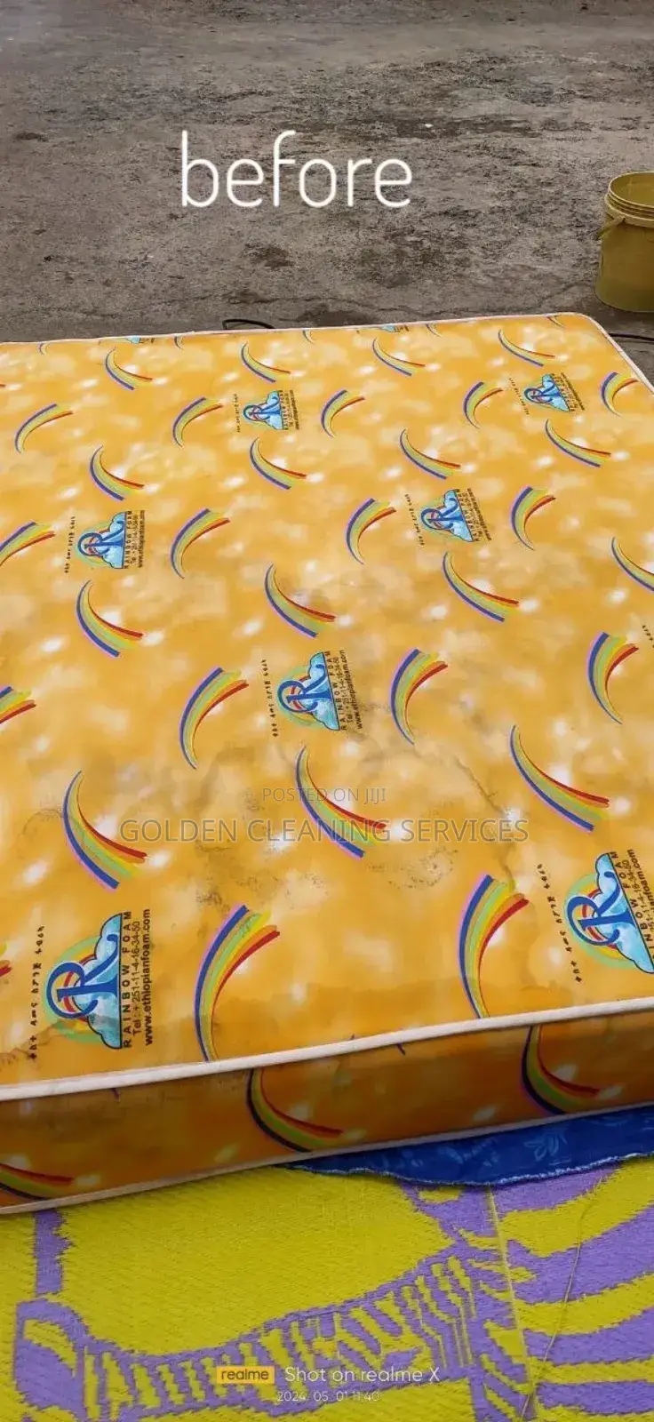 ፍራሽ Cleaning