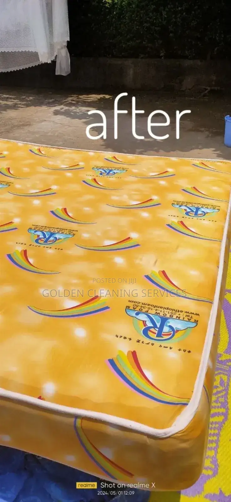 ፍራሽ Cleaning