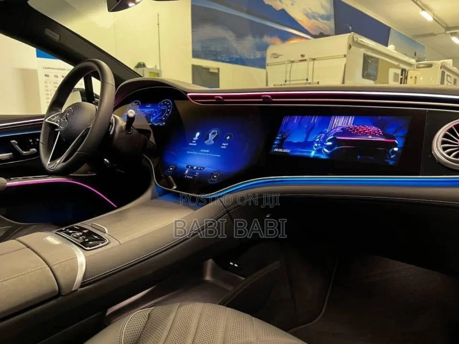 New Mercedes-Benz EQS 2025 Matt Black