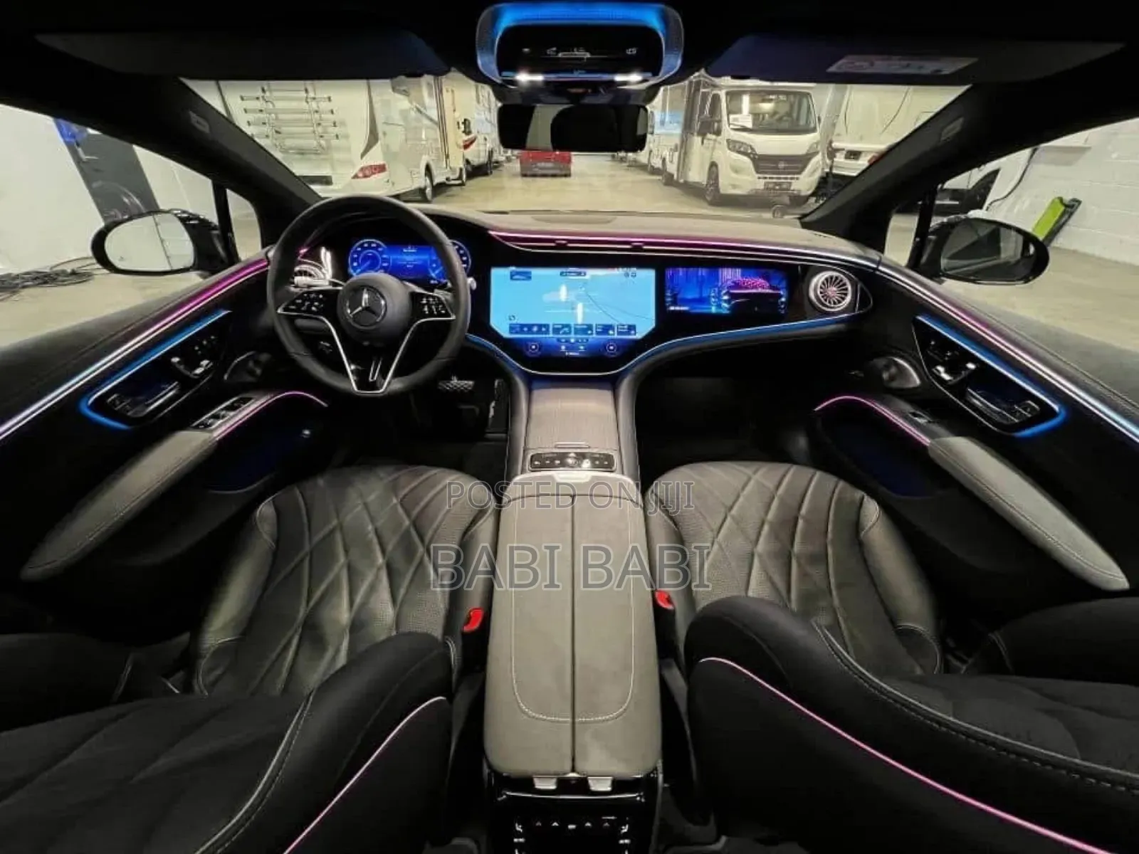 New Mercedes-Benz EQS 2025 Matt Black