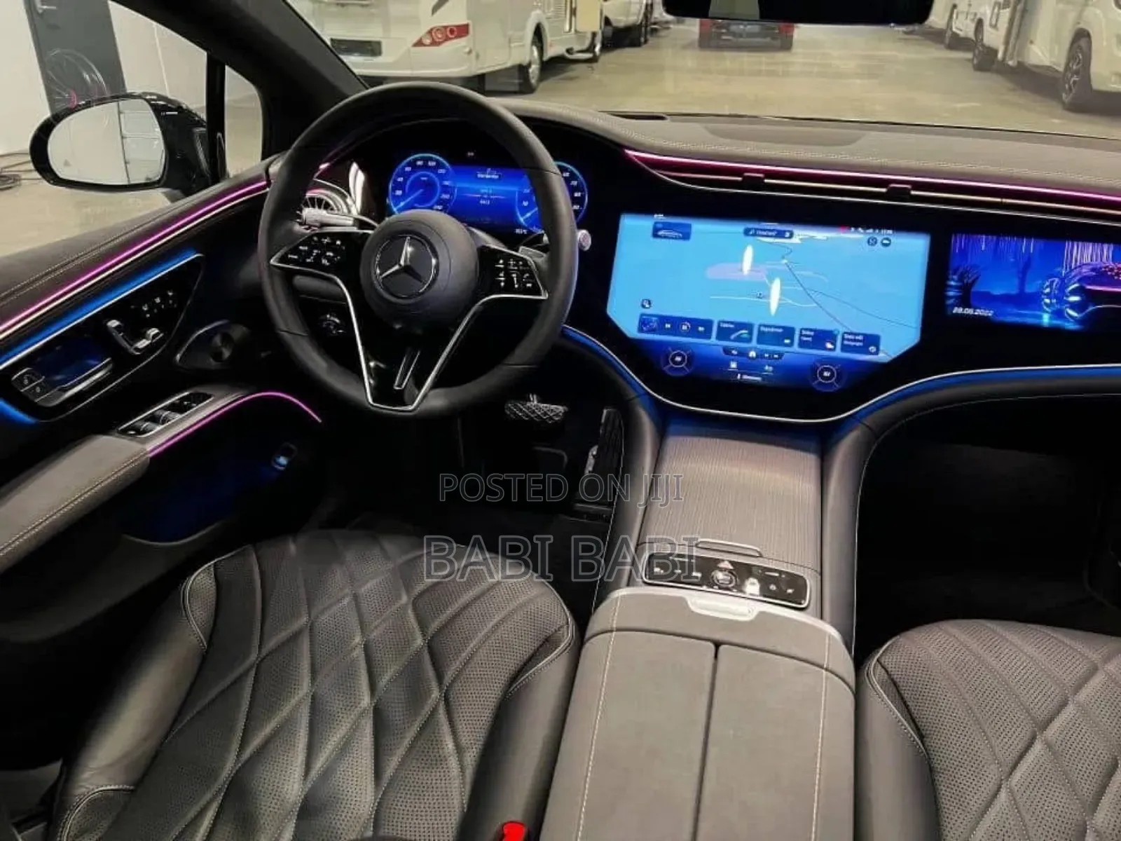 New Mercedes-Benz EQS 2025 Matt Black