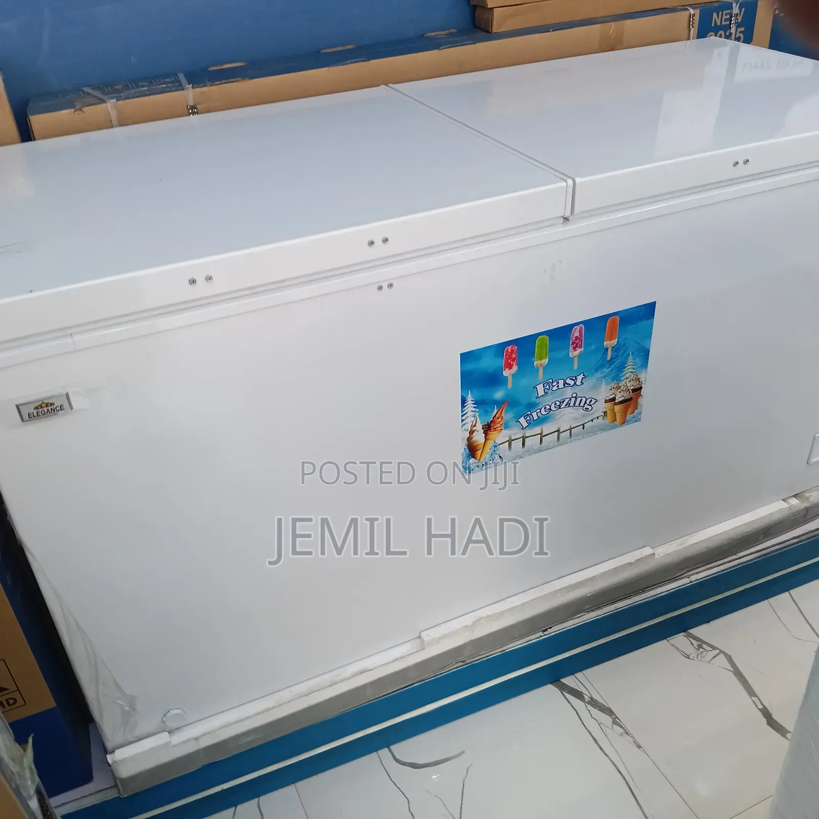 Elegance Chest Freezer Model No Mf 600l