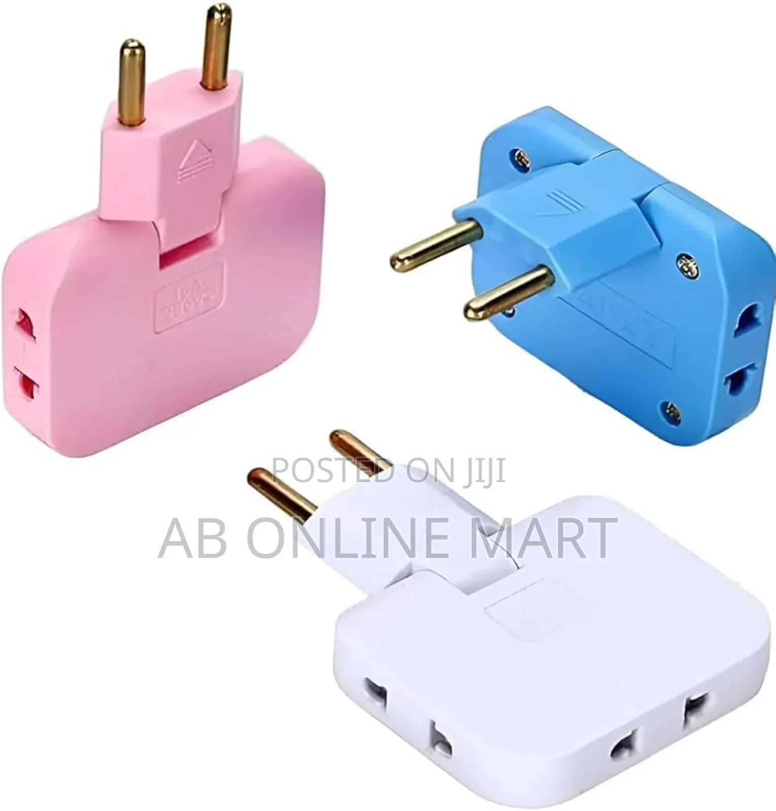3-in-1 Rotatable Outlet Adapter
