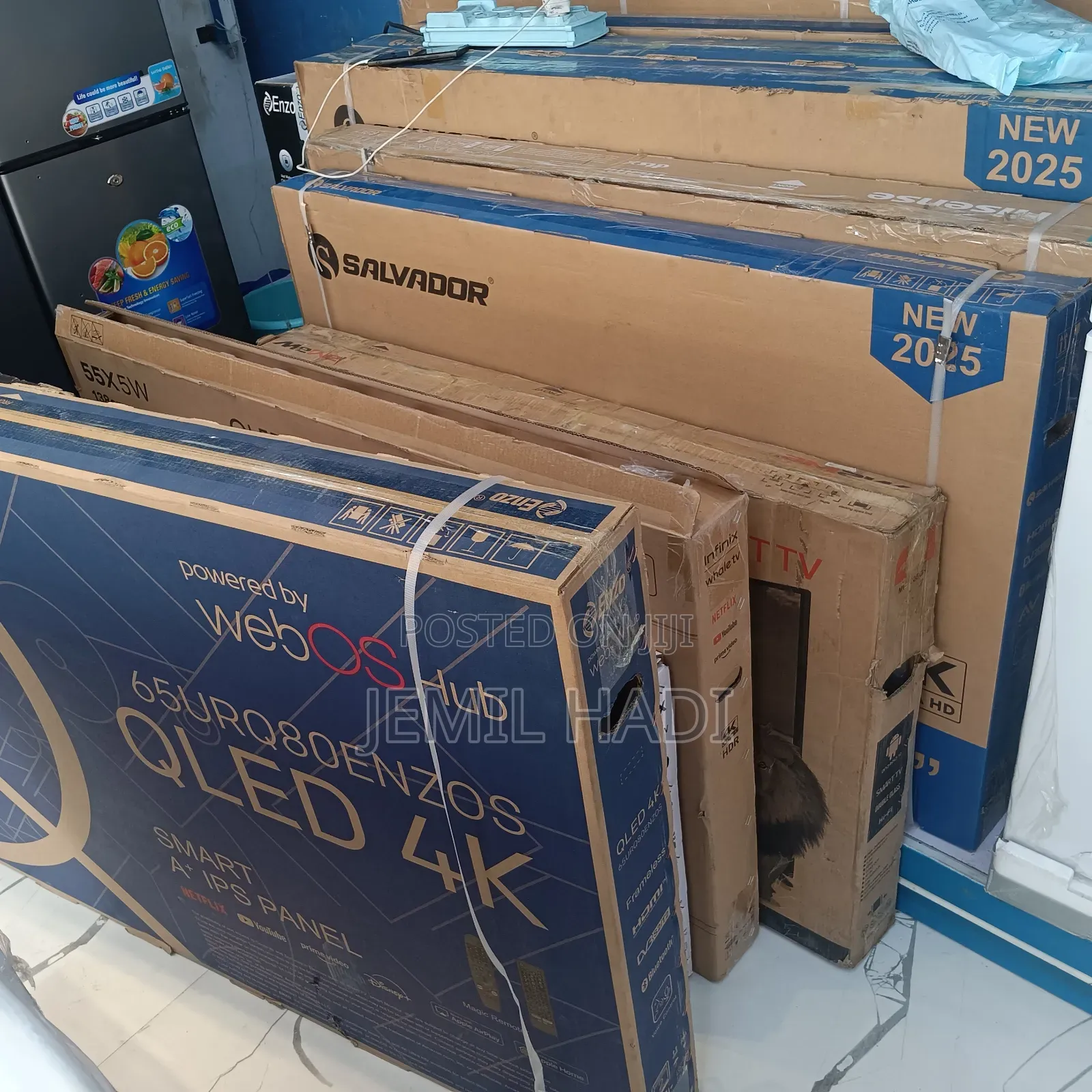 Bravia Smart Framless Tv 55 Inch Andraid Adis Brand 2025