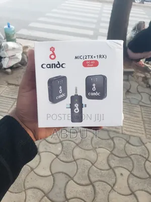 Photo - Candc Dual Mic Wireless Interview Microphone 2transmitters + 1receiver